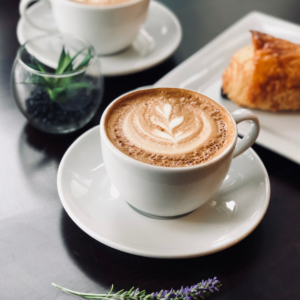 coffee with lavender