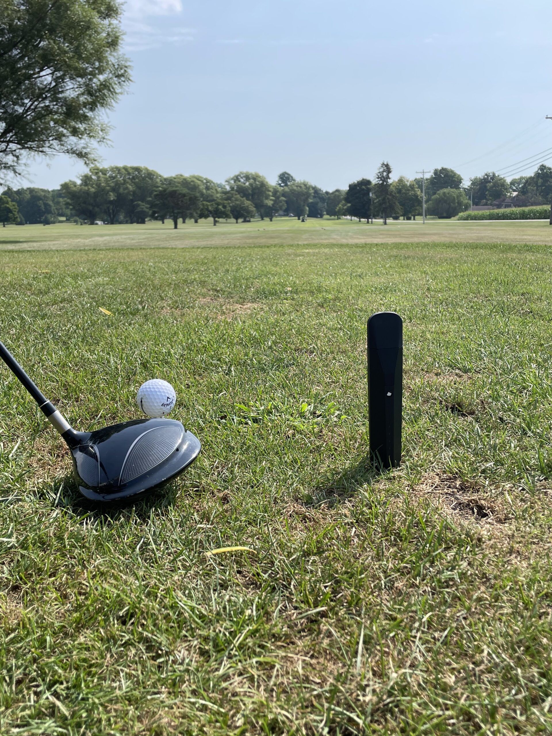 Mixturus Vaporizer on golf course