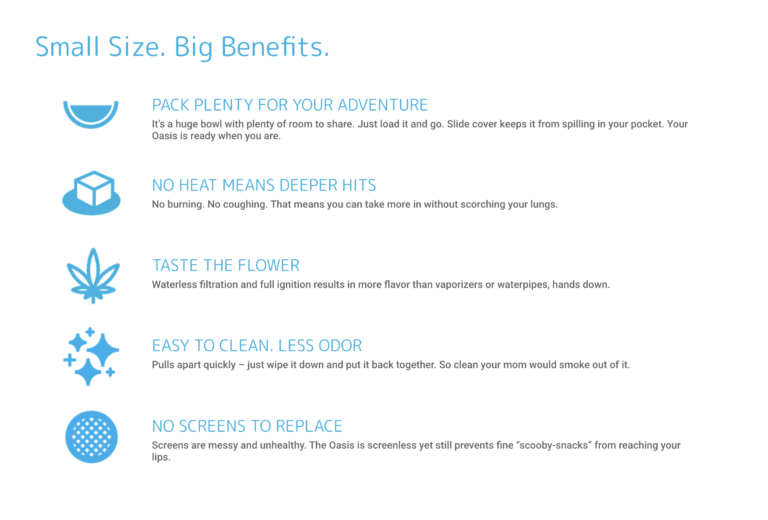Oasis vaporizer benefits overview