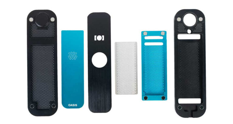 Black Oasis vaporizer parts display